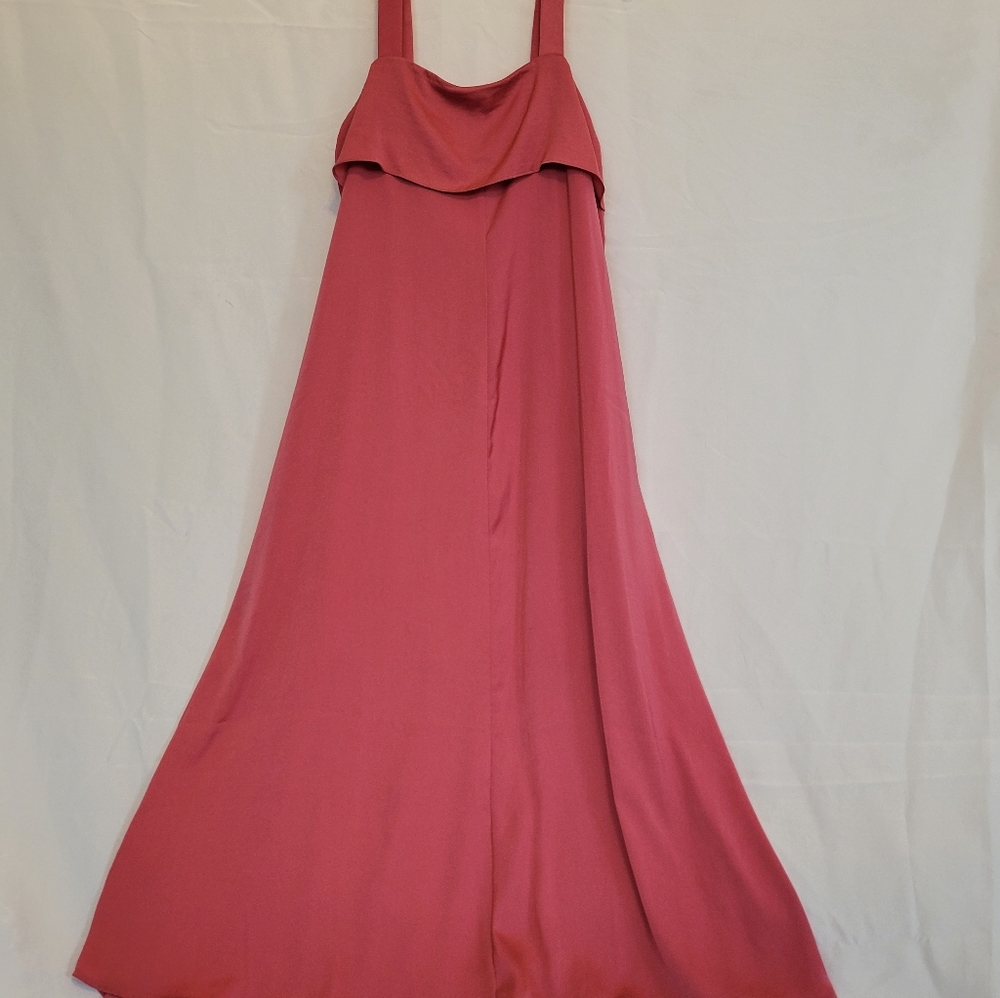 Banana Republic Wide Spaghetti Strap Pullover Maxi Dress Women’s Size Med NEW